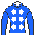 タイセイボーグ号の馬主、田中成奉の勝負服