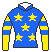 ドンフランキー号の馬主、早野誠の勝負服