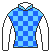 キミワクイーン号の馬主、浦邊輝實の勝負服