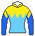 ランフォーヴァウ号の馬主、窪田芳郎の勝負服