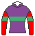 テンカジョウ号の馬主、河内孝夫の勝負服
