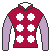 スズハローム号の馬主、森達郎の勝負服