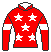 レッドモンレーヴ号の馬主、東京ホースレーシングの勝負服