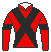 ジャックドール号の馬主、前原敏行の勝負服