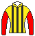 クラウンプライド号の馬主、吉田照哉の勝負服