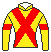 ジャスティンカフェ号の馬主、三木正浩の勝負服