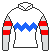 テンハッピーローズ号の馬主、天白泰司の勝負服