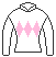ピコチャンブラック号の馬主、石部美恵子の勝負服