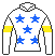 セキフウ号の馬主、中辻明の勝負服
